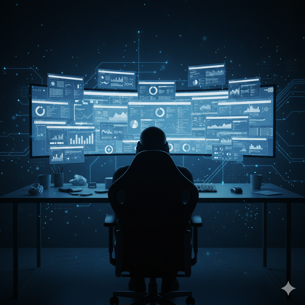 PM reviewing AI cost dashboards